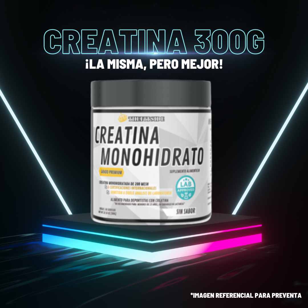 PREVENTA CREATINA 300 GRS (60 SERVICIOS) THEFITSIDE NUTRITION