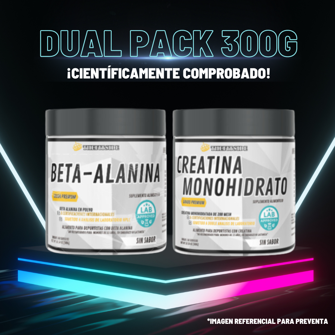 PREVENTA DUAL-PACK 300 GRS (60 SERVICIOS) THEFITSIDE NUTRITION