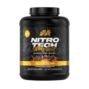 Mockup Proteína Whey Gold Nitrotech