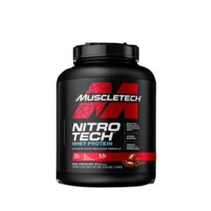 nitrotech whey protein milk chocolate - muscletech